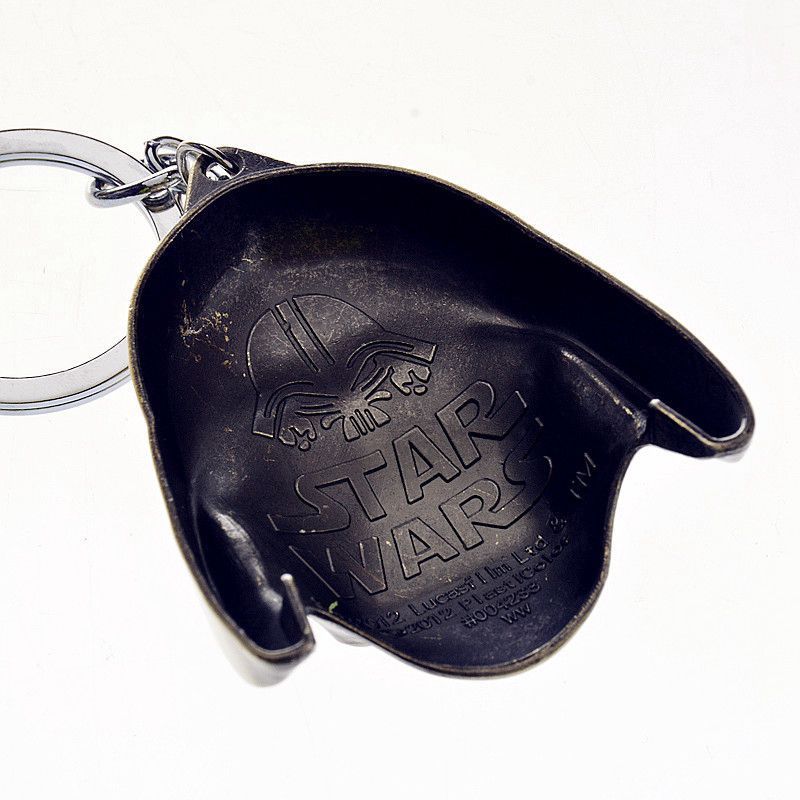 พวงกุญแจ โลหะ Darth Vader สีบรอนซ์ - Star Wars Keychain