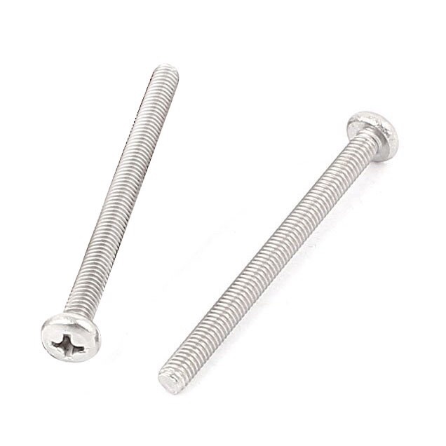 M4x50mm Stainless Steel Phillips Button Head Screws