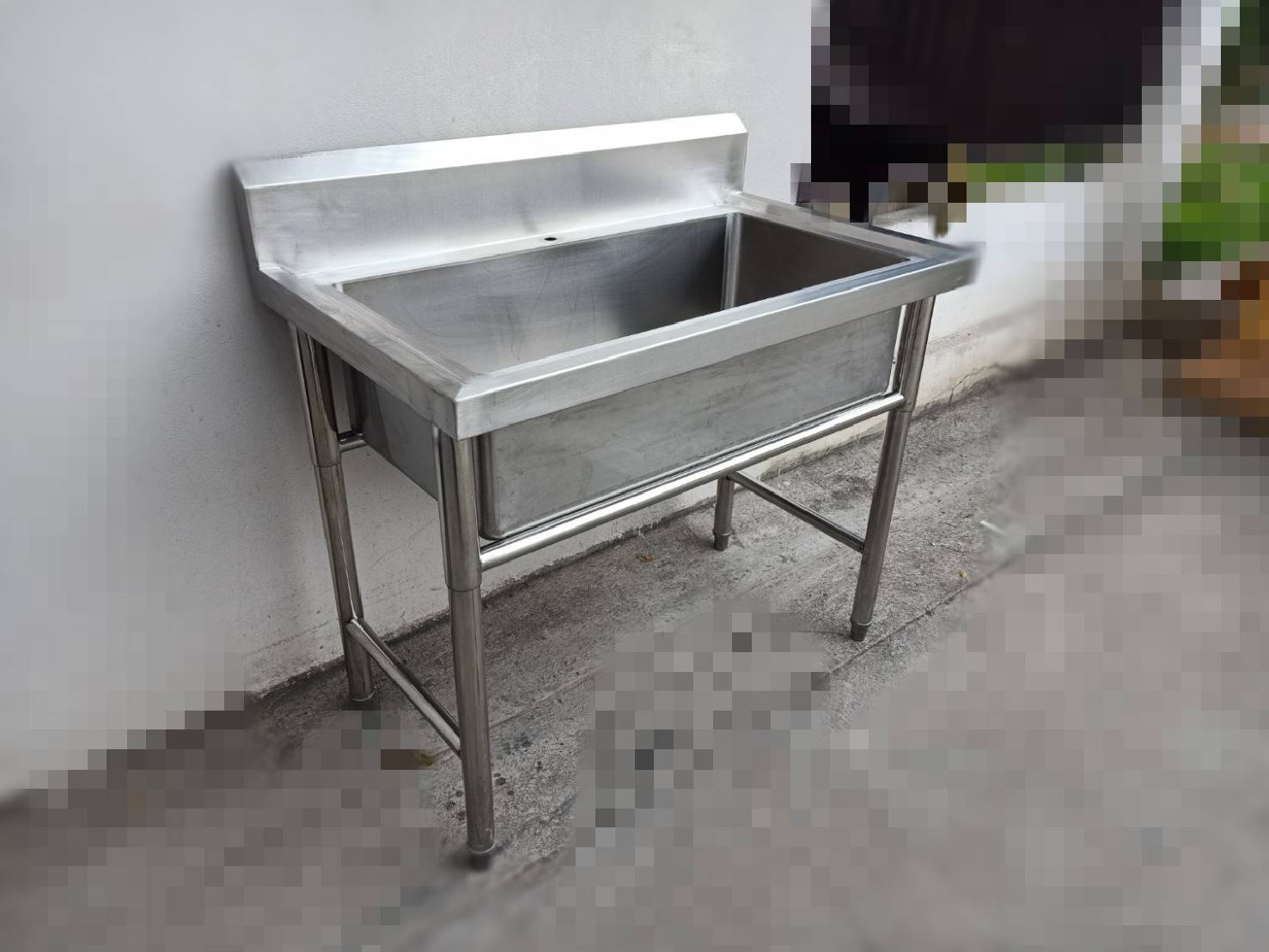 ซิงค์ล้างจานสแตนเลส 1 หลุมใหญ่100CM รุ่น： SWST-106080