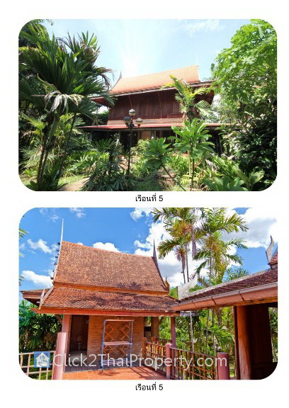 ขายบ้านเรือนไทยสวนธรรมหาดเสลา พร้อมที่ดิน เนื้อที่กว่า 5 ไร่ ติดริมแม่น้ำปิง ต.เขาดิน อ.เก้าเลี้ยว จ.นครสวรรค์