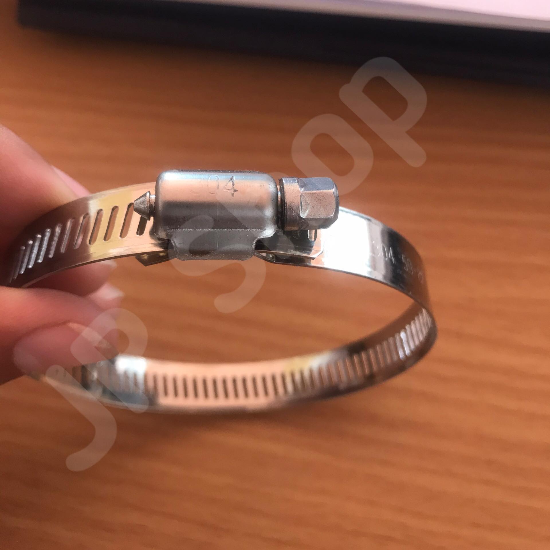 ปลอกรัด 59-82 (12 มม.) แคลมป์รัดท่อสแตนเลส 304 #5982