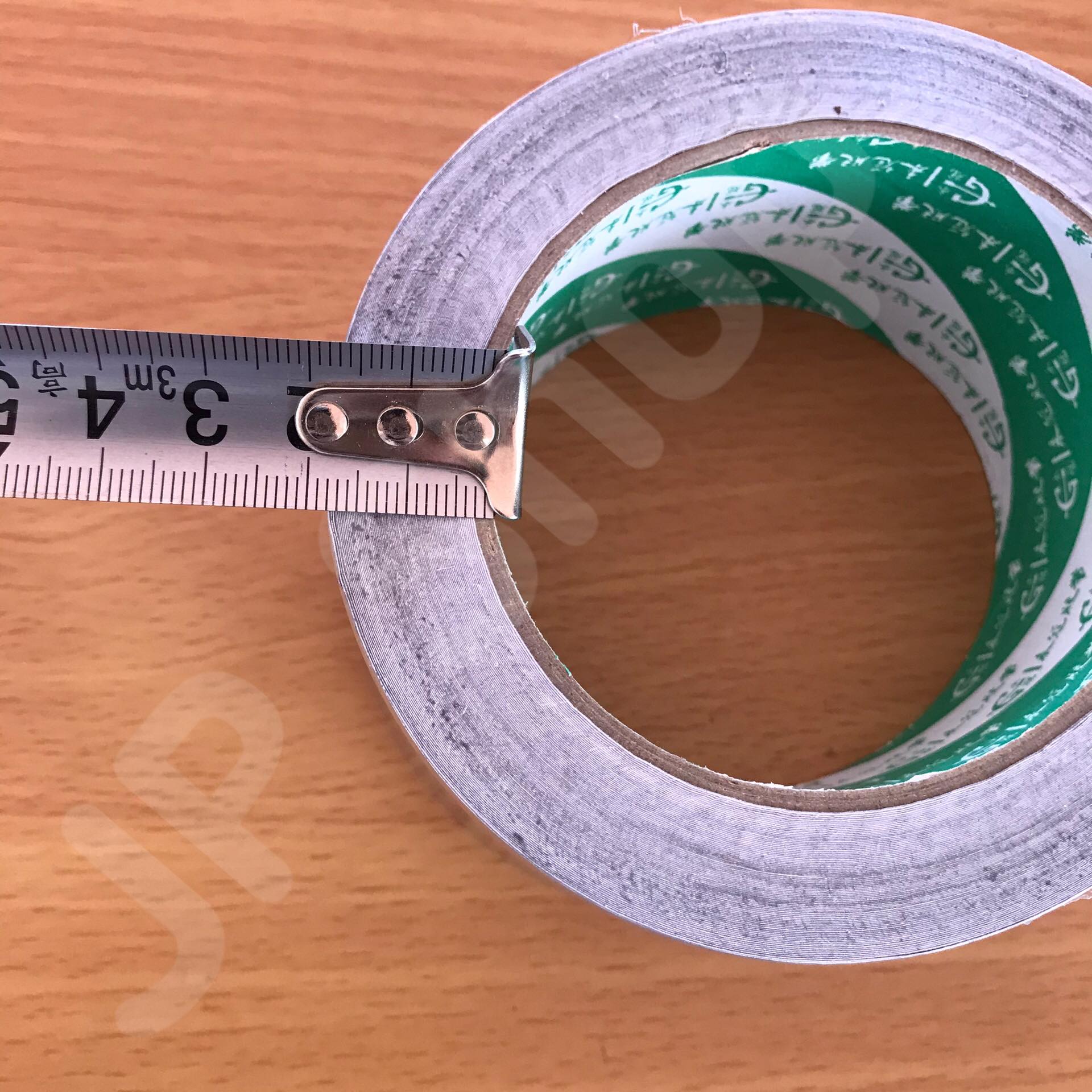 เทปฟอยล์กันน้ำ ปิดรูรั่วสังกะสี ความกว้าง 48 มม. ความหนา 15 มม. #80160