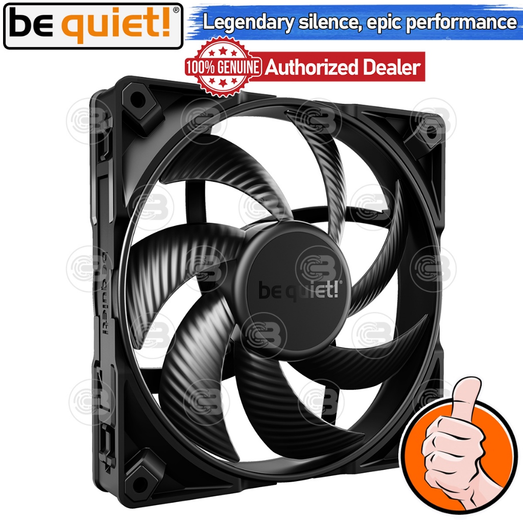 [CoolBlasterThai] Be Quiet Silent Wings Pro 4 140 PWM PC Fan Case (BL099) ประกัน 5 ปี