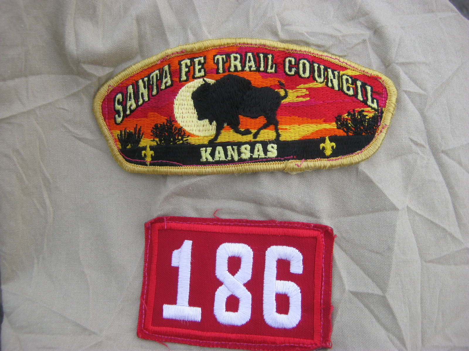 ขายแล้ว เสื้อลูกเสืออเมริกา พร้อมอาร์ม