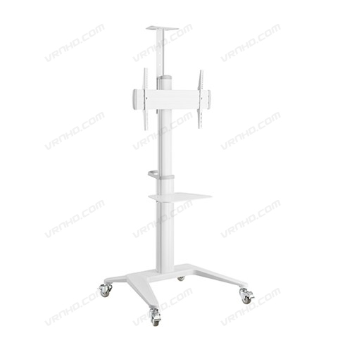 KRATOS-70W (Gloss White) ขาตั้งทีวี,จอ interactive,touch screen ขนาด 37"-70" ระดับ Premium ปรับหมุนจอภาพแนวตั้ง-แนวนอน และปรับความสูงได้ 1.25-1.60 เมตร