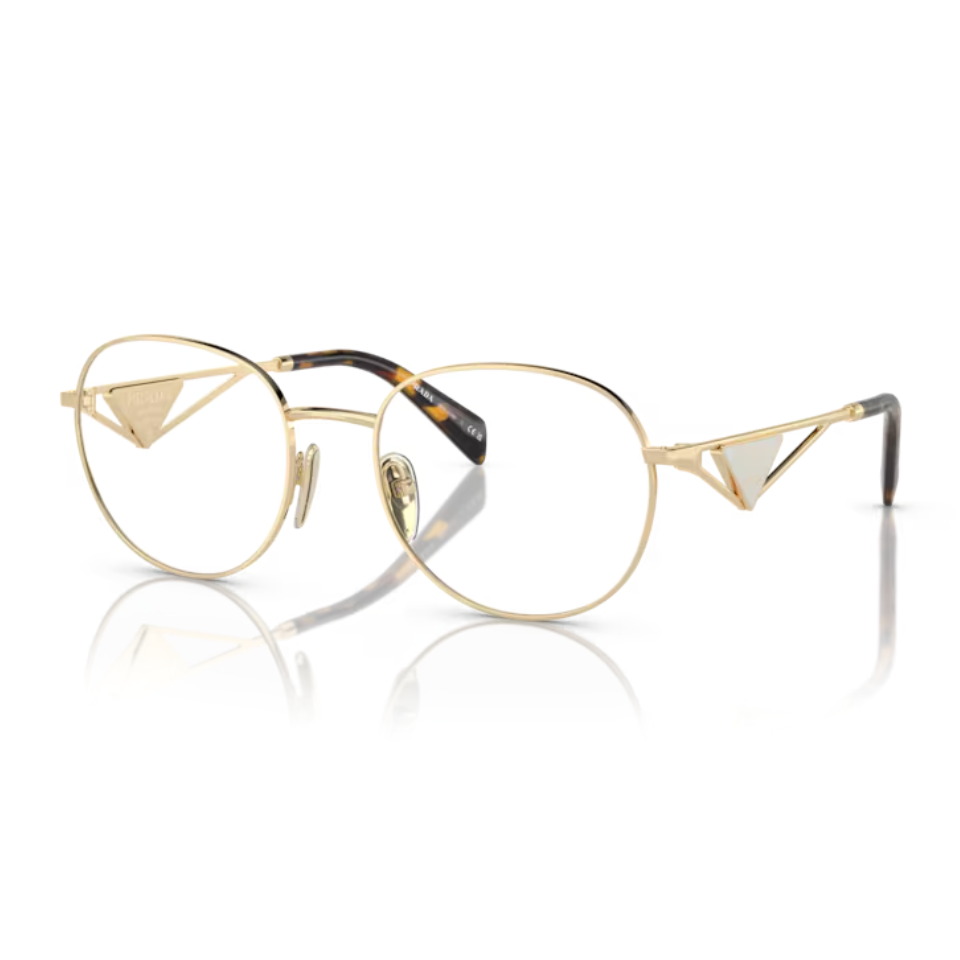 กรอบแว่นสายตา PRADA PR A50V ZVN1O1 - Pale gold