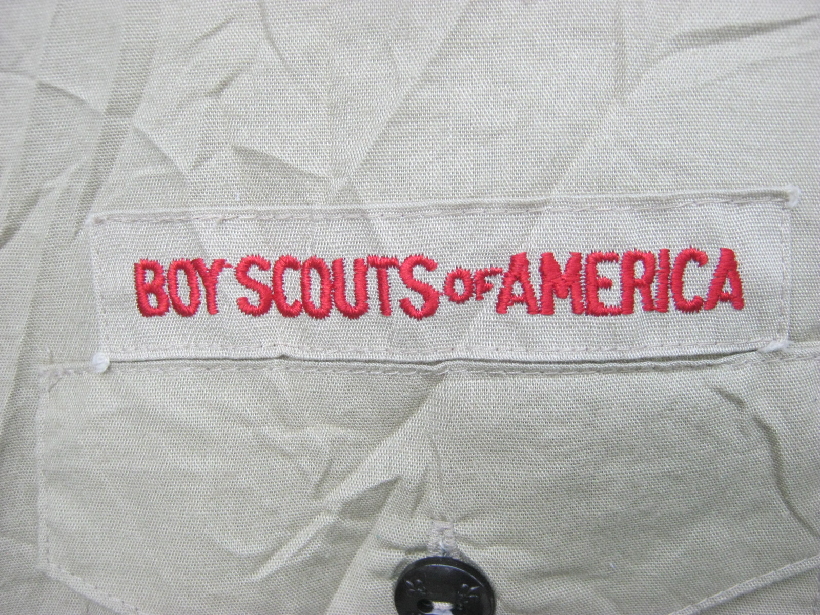 ขายแล้ว เสื้อลูกเสืออเมริกา พร้อมอาร์ม