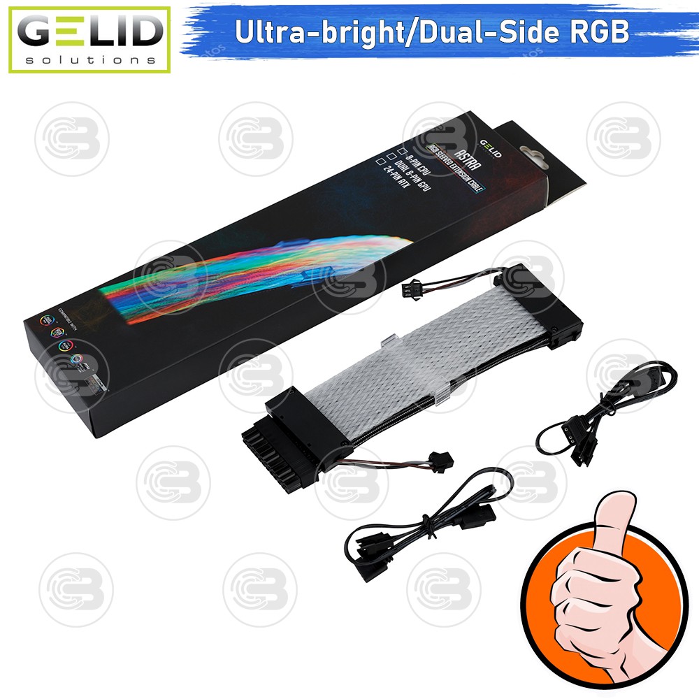 [CoolBlasterThai] GELID ASTRA A-RGB EXTENSION 24-Pin ATX CABLE