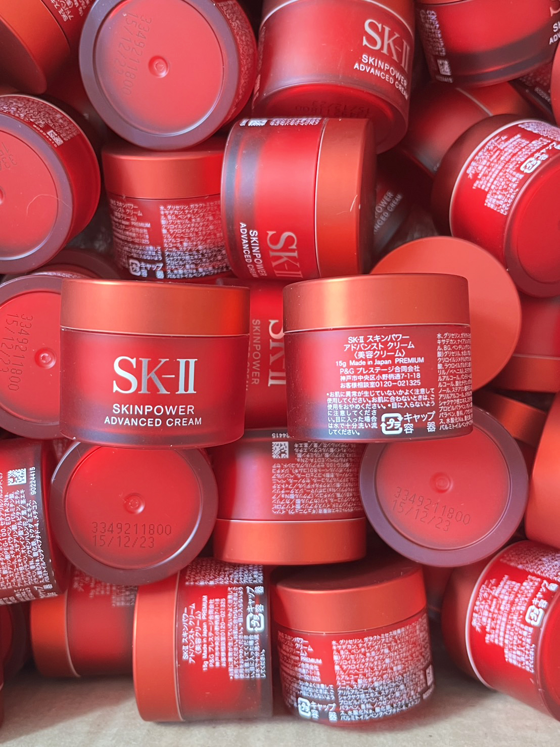 ขนาดทดลอง SK-II Skinpower Advanced Cream 15g. ของแท้ (1กระปุก)