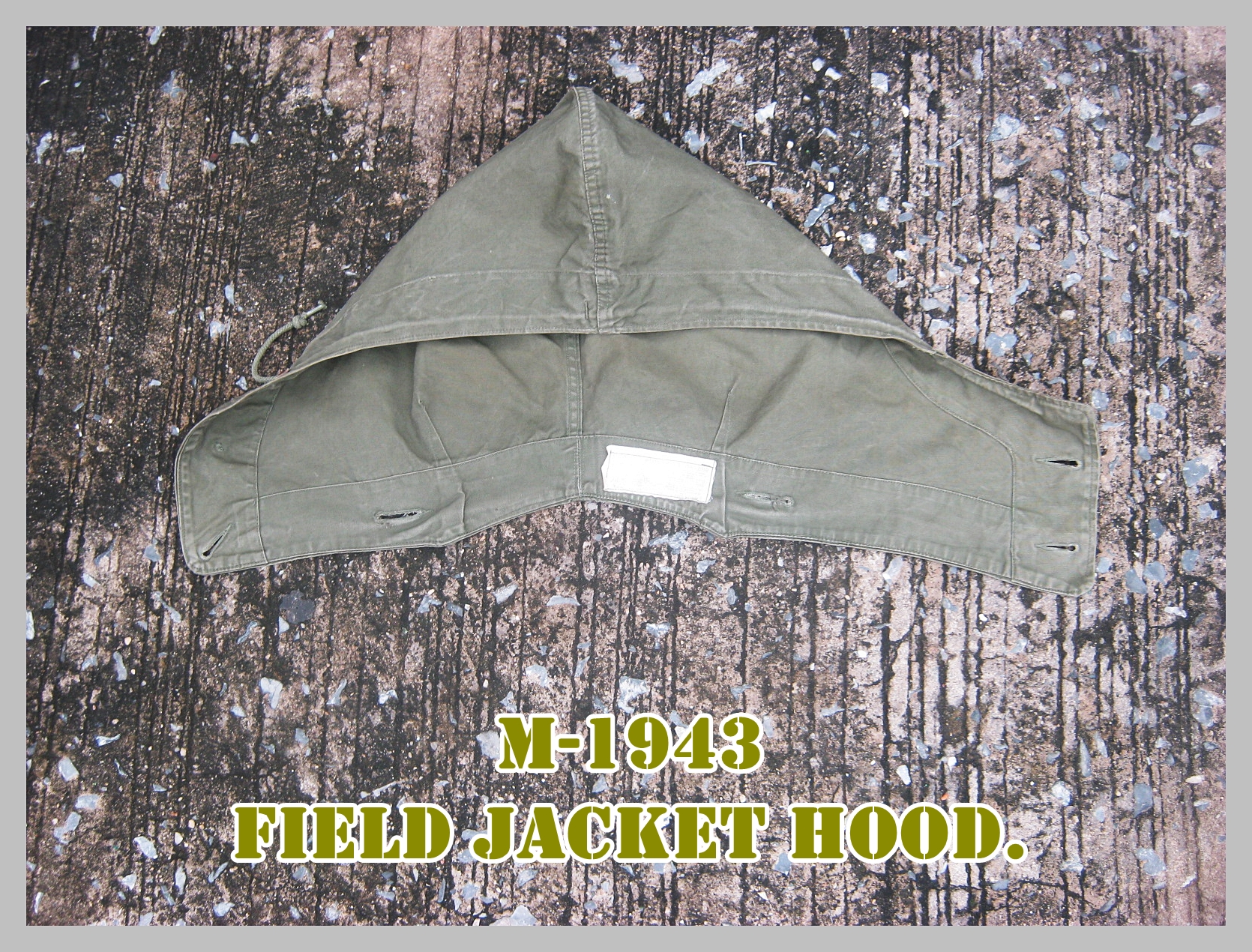 ฮูดเสื้อ ทหาร USA . military jacket