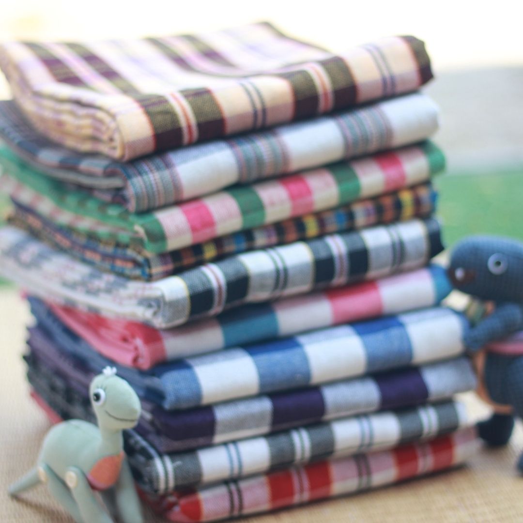 ผ้าขาวม้าฝ้าย P2 รุ่นมาตรฐานชายไทย ขนาด 80x200 cm