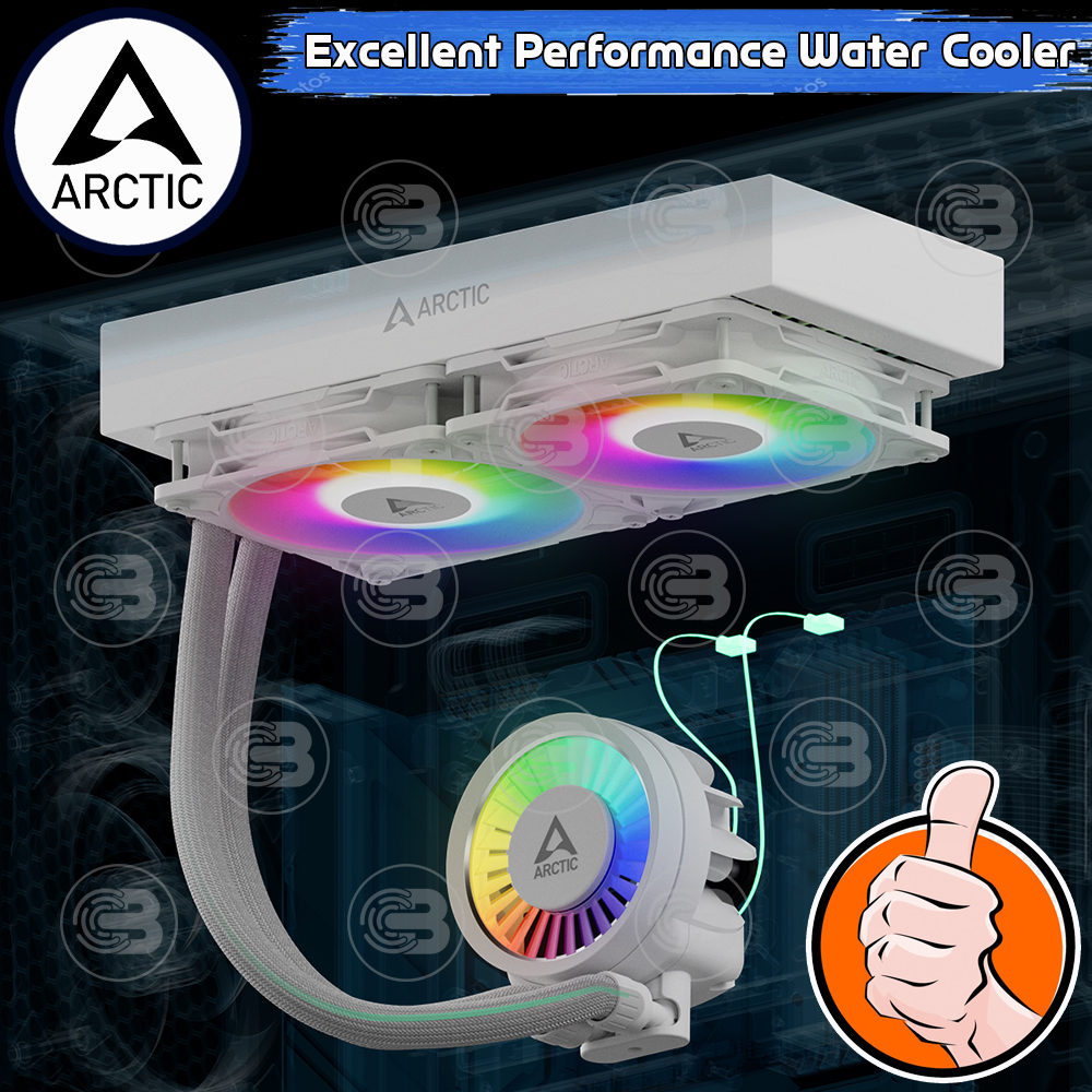 [CoolBlasterThai] ARCTIC Liquid Freezer III PRO 280 A-RGB White (All-In-One CPU Water Cooler) (LGA1851/1700/AM5/AM4)