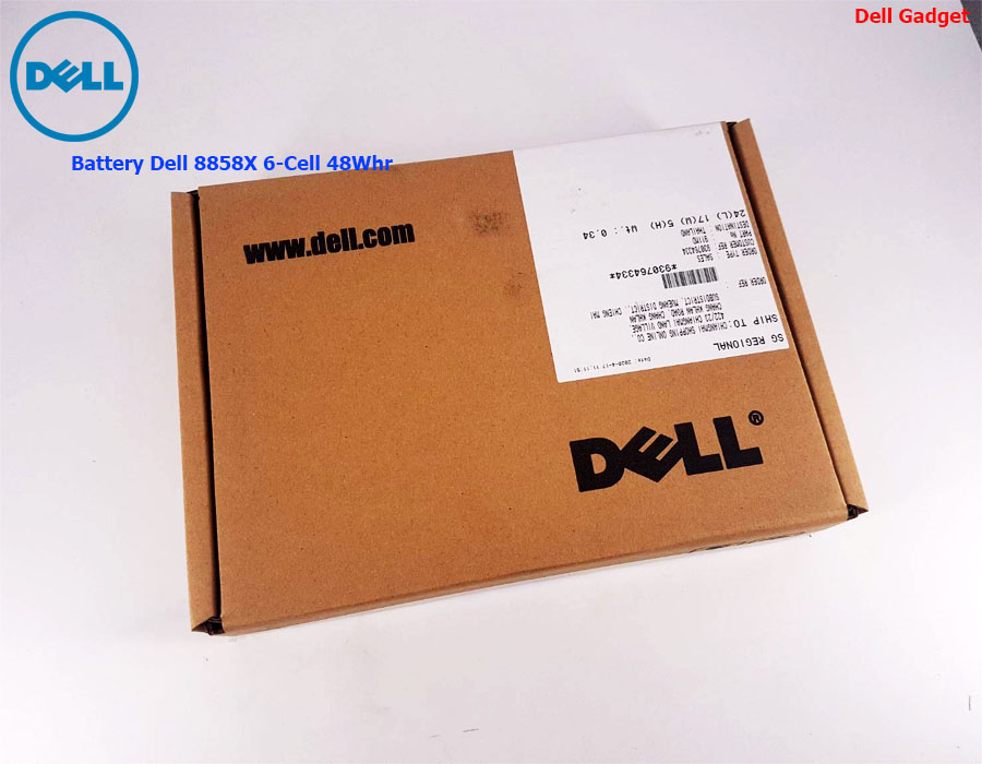 Battery Dell Vostro 3460, 3560, 6-Cell, 48Wh, แบตเตอรี่ Dell 8858X ของแท้รับประกันศูนย์ Dell Thailand On-site Service