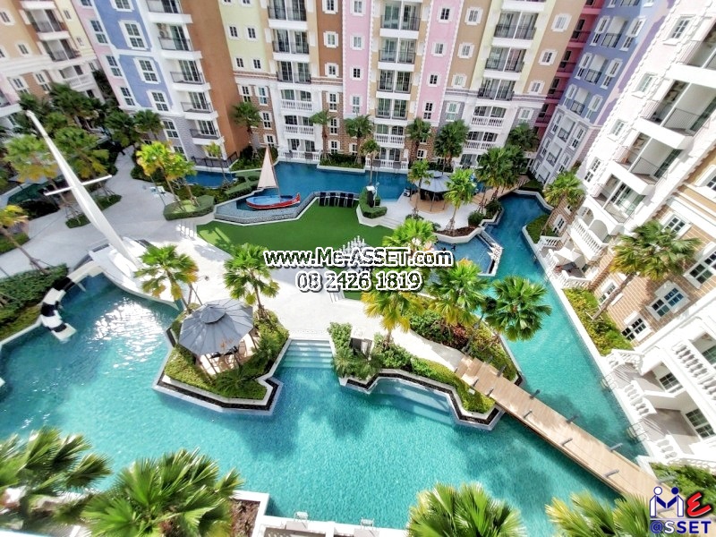 ขายคอนโด วิวสระว่ายน้ำ ย่าน พัทยา นาจอมเทียน เขาพระตำหนัก บางละมุง สัตหีบ : เซเว่นซีส์โค้ดดิอะซูร์ Seven Seas Cote D'Azur : 32.29 ตร.เมตร