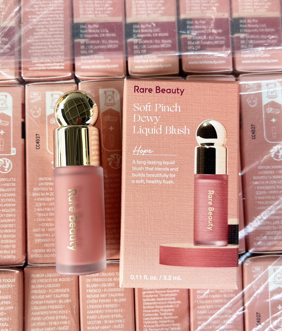 Rare Beauty Soft Pinch Liquid Blush 3.2ml. สี Hope บลัชเนื้อลิควิด