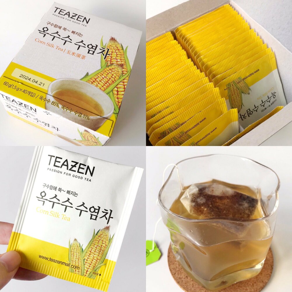 TEAZEN Corn Silk Tea ชาไหมข้าวโพด ชาลดบวม (1กล่อง)