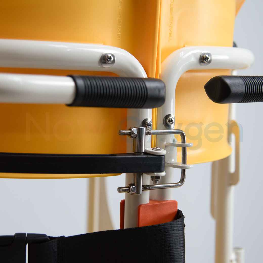 รถเข็นเคลื่อนย้ายผู้ป่วย อเนกประสงค์ รุ่นปรับมือหมุน (รับประกัน 2 ปี)