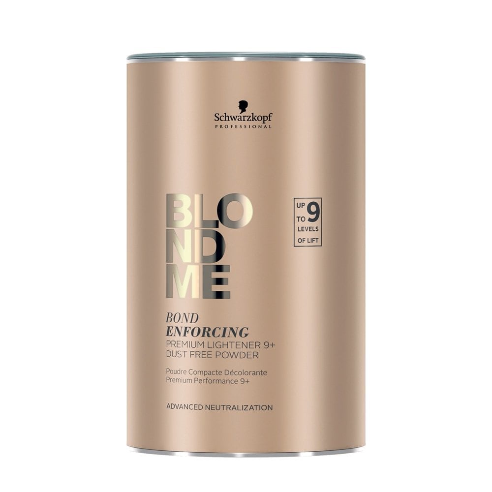 แท้พร้อมส่ง○ Schwarzkopf lgora vario Blond Plus / Blondme Bond enforcing premium Lightener 9+ dust free 450g ผงฟอก