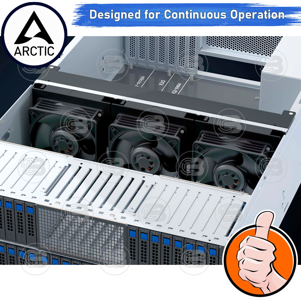 [CoolBlasterThai] ARCTIC S12038-8K 8000 RPM (size 120 mm.) PC Fan Case ประกัน 6 ปี