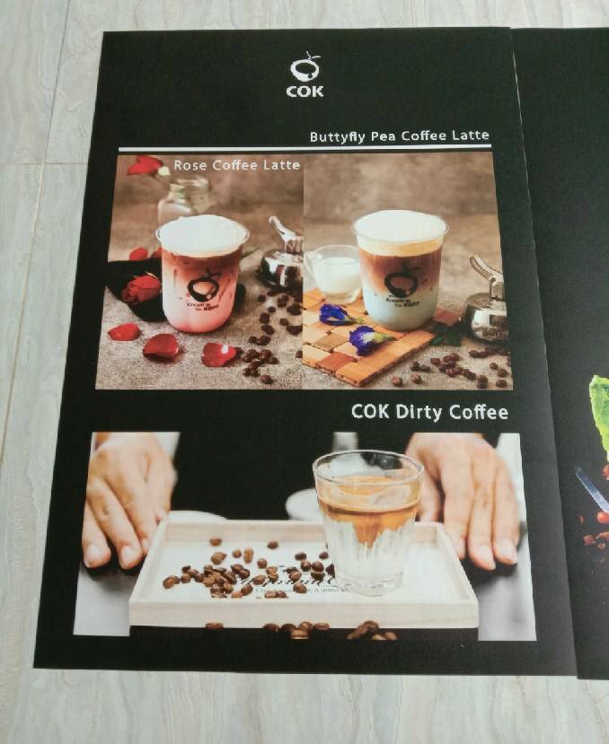 งานพิมพ์สกีน สติ๊กเกอร์ติดพาสวู๊ด ร้านอาหาร