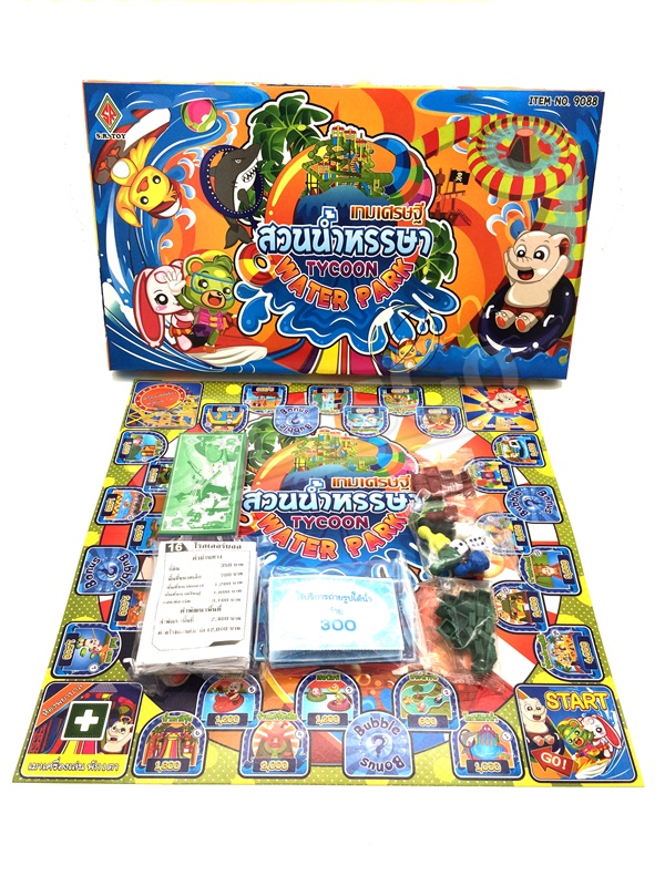 เกมเศรษฐีสวนน้ำหรรษา Millionaire: Water Park Tycoon Board Game #9088