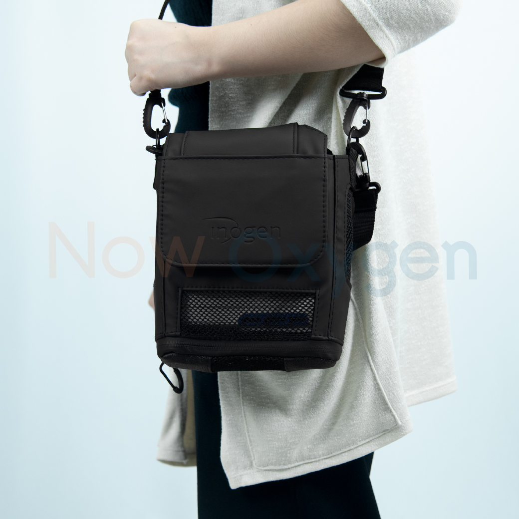 รุ่นใหม่ เครื่องผลิตออกซิเจนพกพา Inogen รุ่น Rove 6 สำหรับผู้สูงอายุ เดินทาง ขึ้นเครื่องบินได้ น้ำหนักเบา แบตเตอรี่ใช้ได้ยาวนานถึง 12 ชั่วโมง นำเข้าจากอเมริกา รับประกันศูนย์ไทย 3 ปี