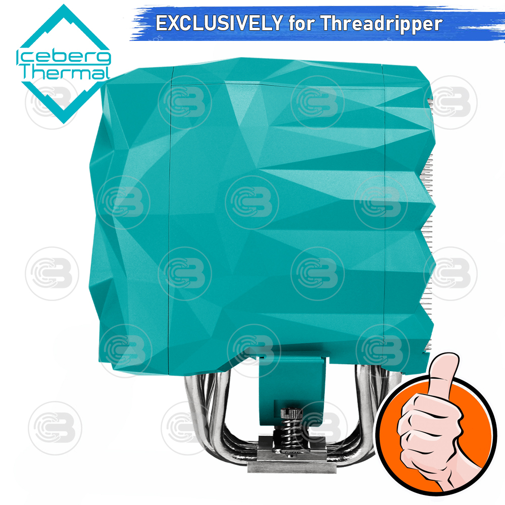 [CoolBlasterThai] Iceberg Thermal IceSLEET X9 Dual TR Dual Tower CPU Cooler with A-RGB ประกัน 2 ปี