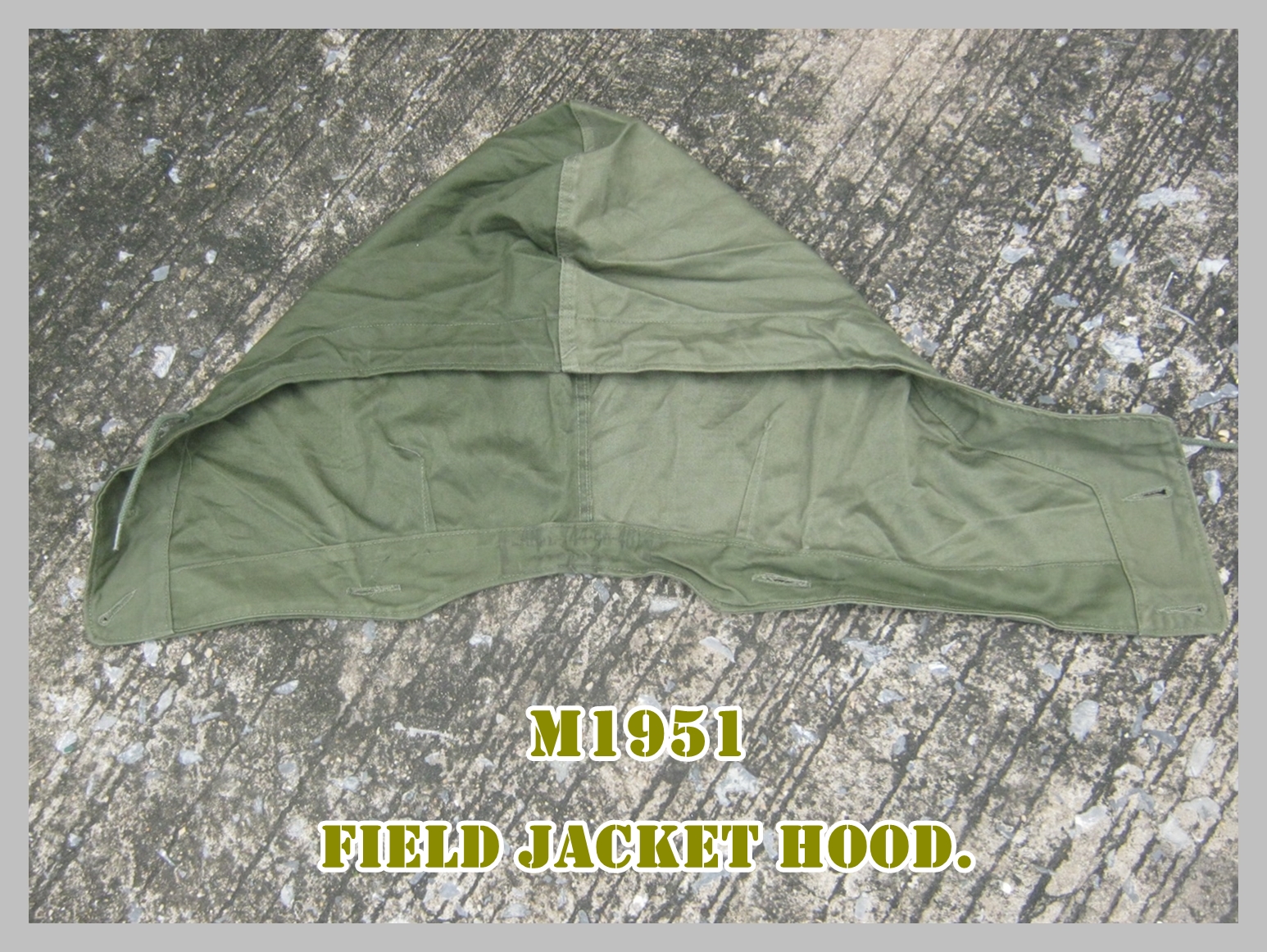 ฮูดสำหรับ เสื้อ M1951