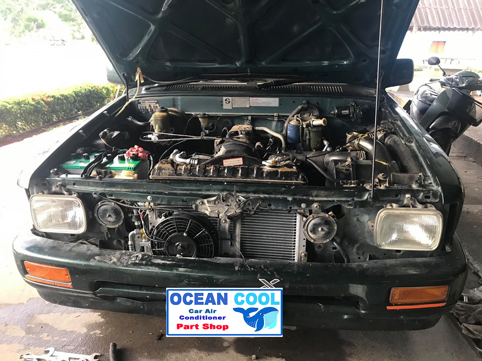 แผงแอร์ 10x21 นิ้ว หนา 26มม พาราเรล cd0070 Condenser 10"*21" 26mm 10*21 ใส่กับรถ ไมตี๊เอ๊ก Mighty-x R134a