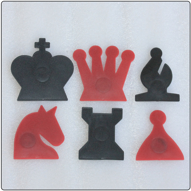 ชุดกระดานสาธิตหมากรุกสากล(ไวนิล+แม่เหล็ก) 28" Magnetic-Style Chess Demonstration (Teaching) Board Set with Deluxe Carrying Bag