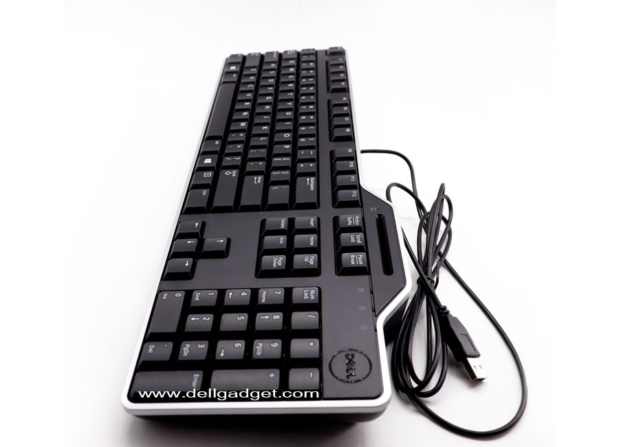 คีย์บอร์ด Dell KB813 อ่านบัตร Smart Card แท้ Dell Keyboard Smart Card USB แท้ ประกัน ศูนย์ Dell 1 ปี