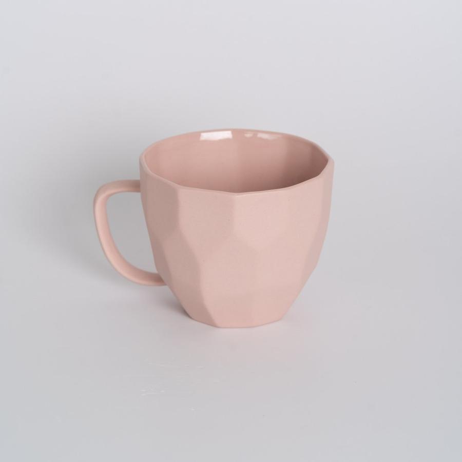 แก้วกาแฟ สีชมพู