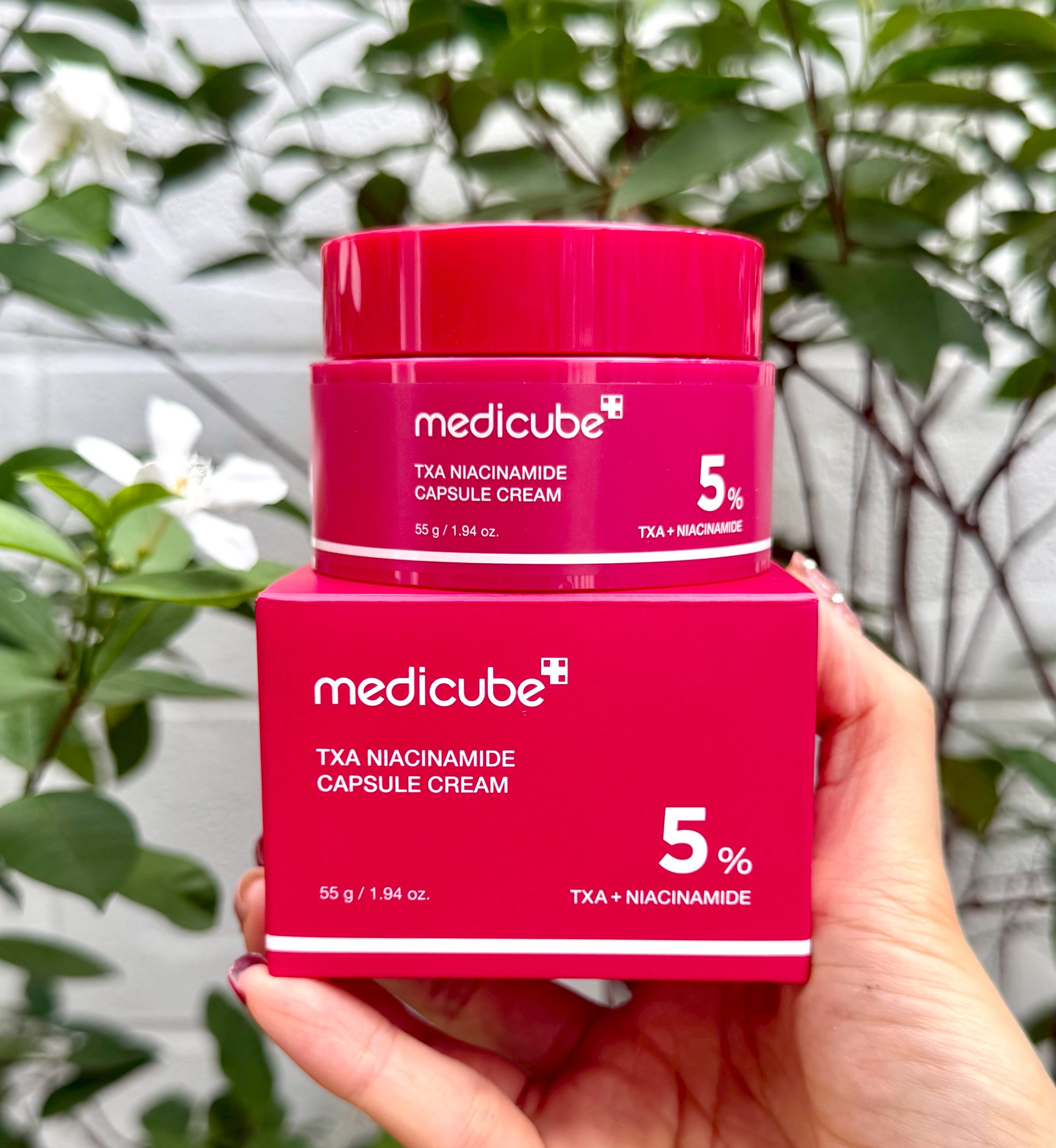 Medicube TXA Niacinamide Capsule Cream 55g ครีมลดฝ้า กระ จุดด่างดำ