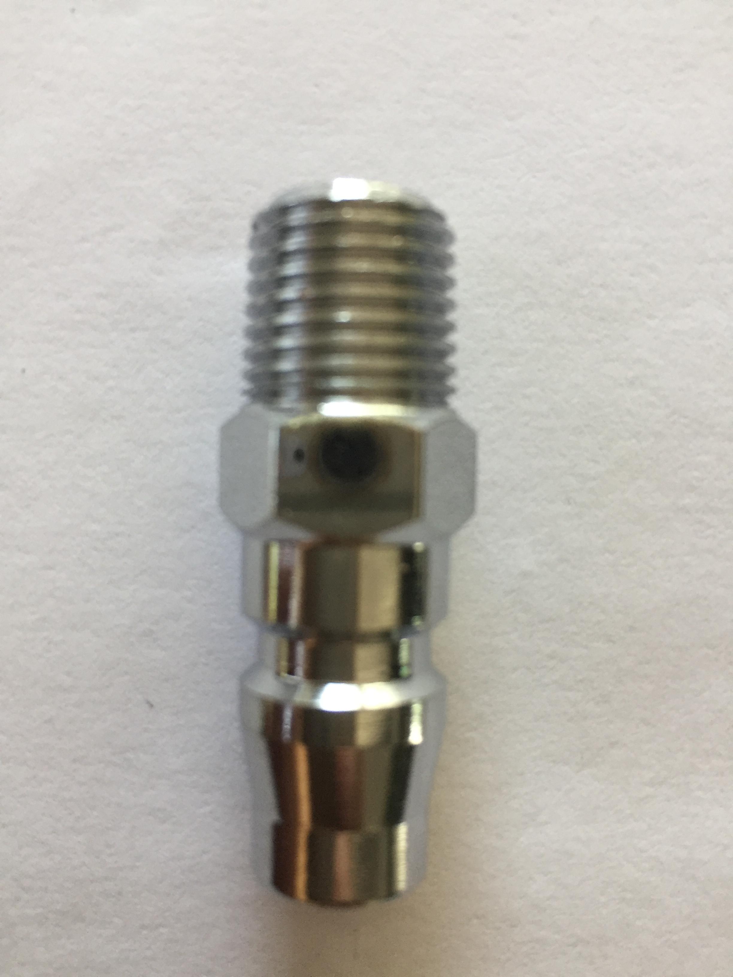 ชุดข้อต่อสวมเร็ว เกลียวนอก 1/4" (ค็อปเปอร์) ยาว 40 มม สำเนา