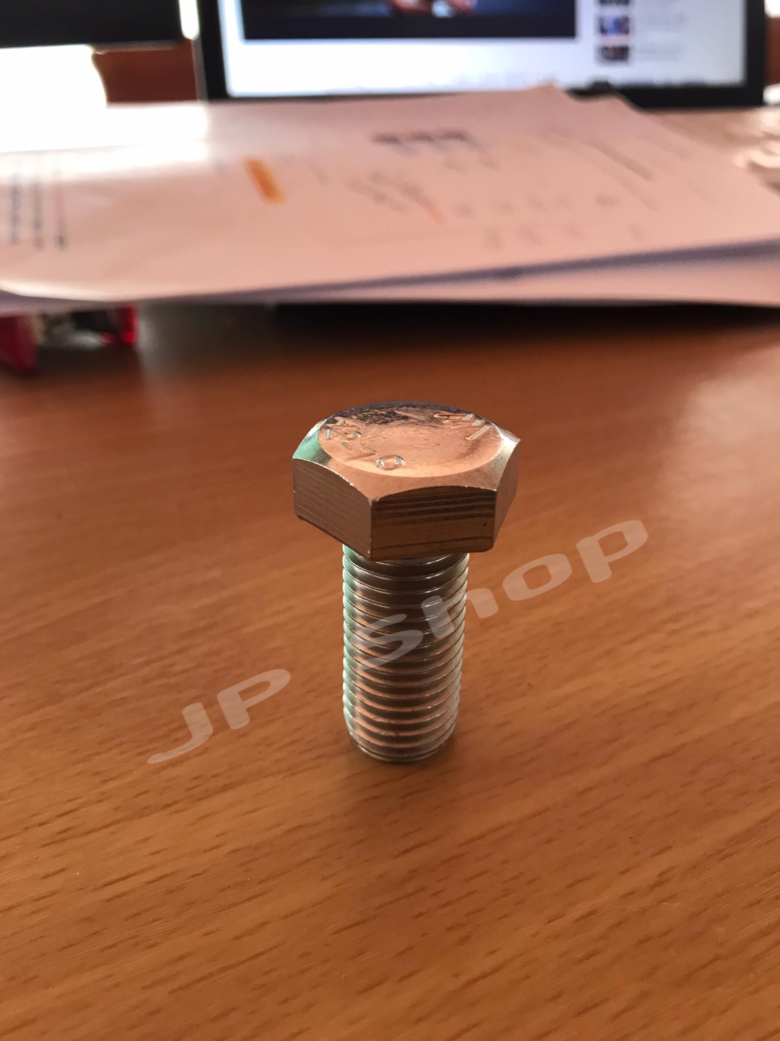 น็อตสแตนเลส304 ขนาดM16*35มม. M16 ยาว35มม. #16635