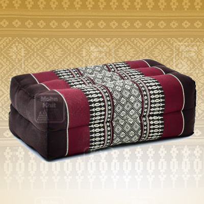 หมอนหนุน ขิดมาตรฐาน ของรับไหว้ ,The original Khit Rectangle health Pillow Thai Bolster Lumber 33x15x10 cm