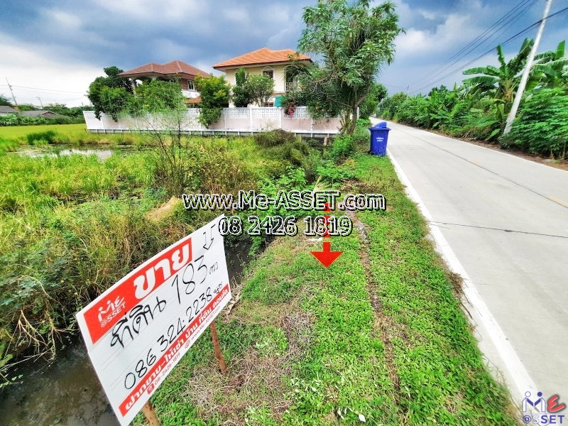 ขายที่ดินเปล่า ย่าน ดาวทอง เฉลิมนิเวศน์ ศาลายา พุทธมณฑล นครปฐม : ใกล้สนามกอล์ฟรอยัลเจมส์ : 183.6 ตร.วา