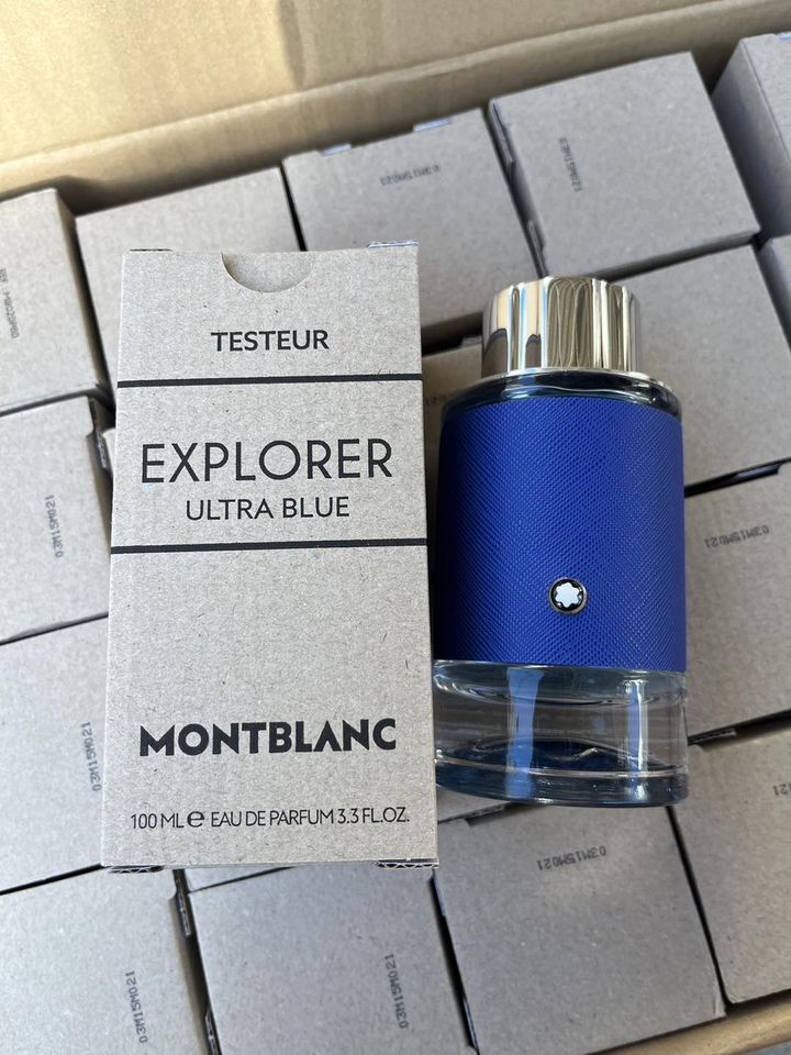 กล่องเทสเตอร์ Mont Blanc Explorer Ultra Blue Eau de Parfum 100ml. ของแท้