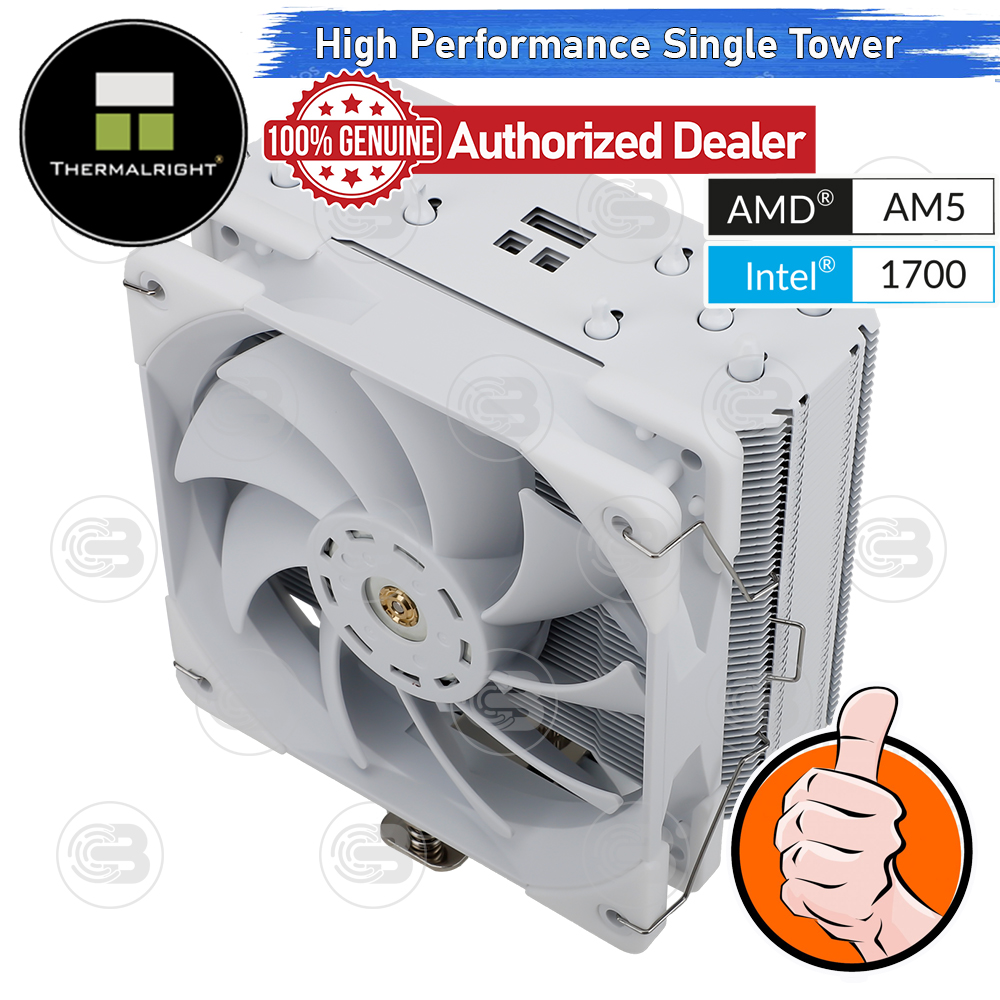 [CoolBlasterThai] Thermalright TA120 EX WHITE CPU Heat Sink (AM5/LGA1851 Ready) ประกัน 6 ปี