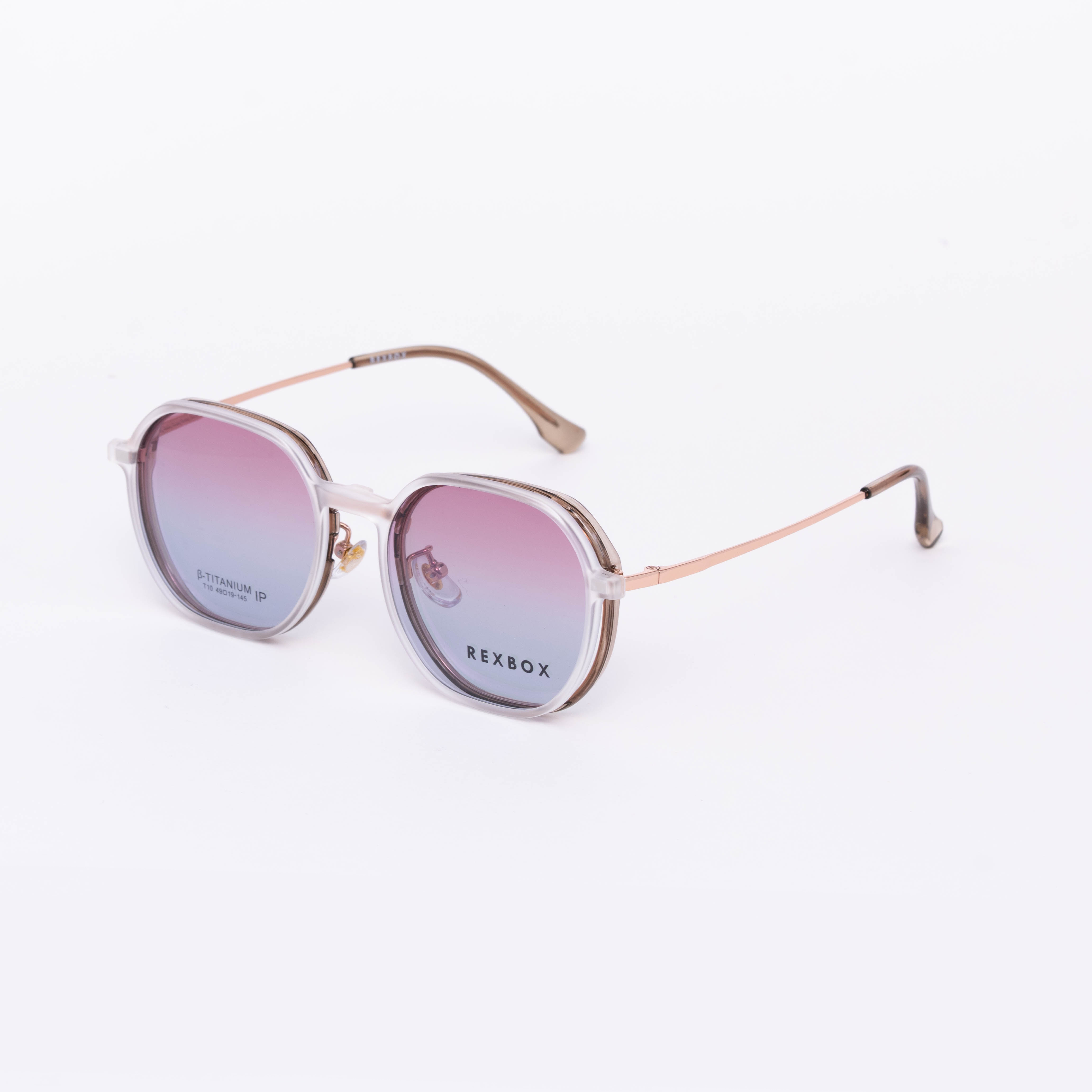 รุ่น B-TITANIUM ไทเทเนียม น้ำหนักเบา ยืดหยุ่น พร้อมคลิปออน Polarized (T10-C1)