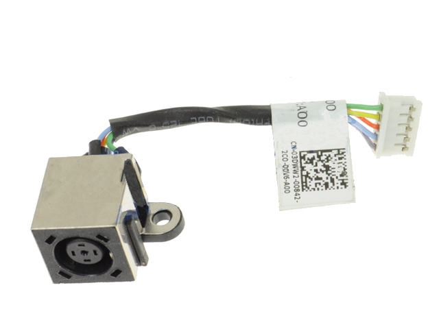 DC In Jack Dell Inspiron 5420 7420 Vostro 3460 รูชาร์จโน๊ตบุ๊ค Inspiron 5420 7420 Vostro 3460 อะไหล่แท้รับประกันศูนย์ Dell Thailand On-site Service