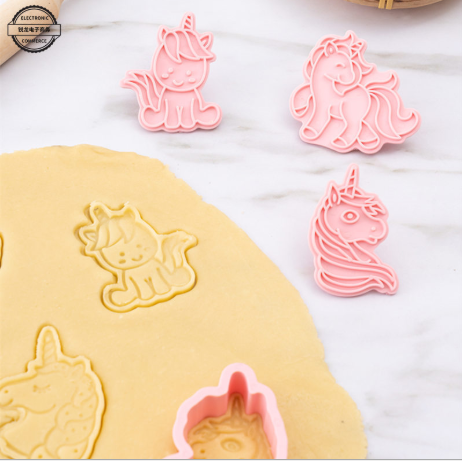 พิมพ์กดคุกกี้ลายโพนี่ พิมพ์กดคุกกี้ลายยูนิคอร์น