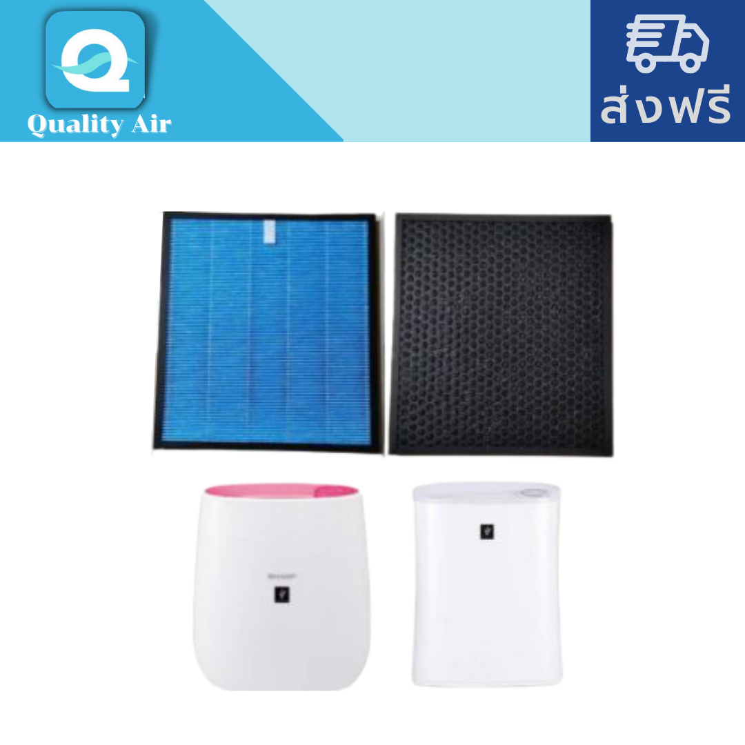 แผ่นกรองอากาศFZ-F30HFE2in1Blue Hepa/Carbon ไส้กรองอากาศ