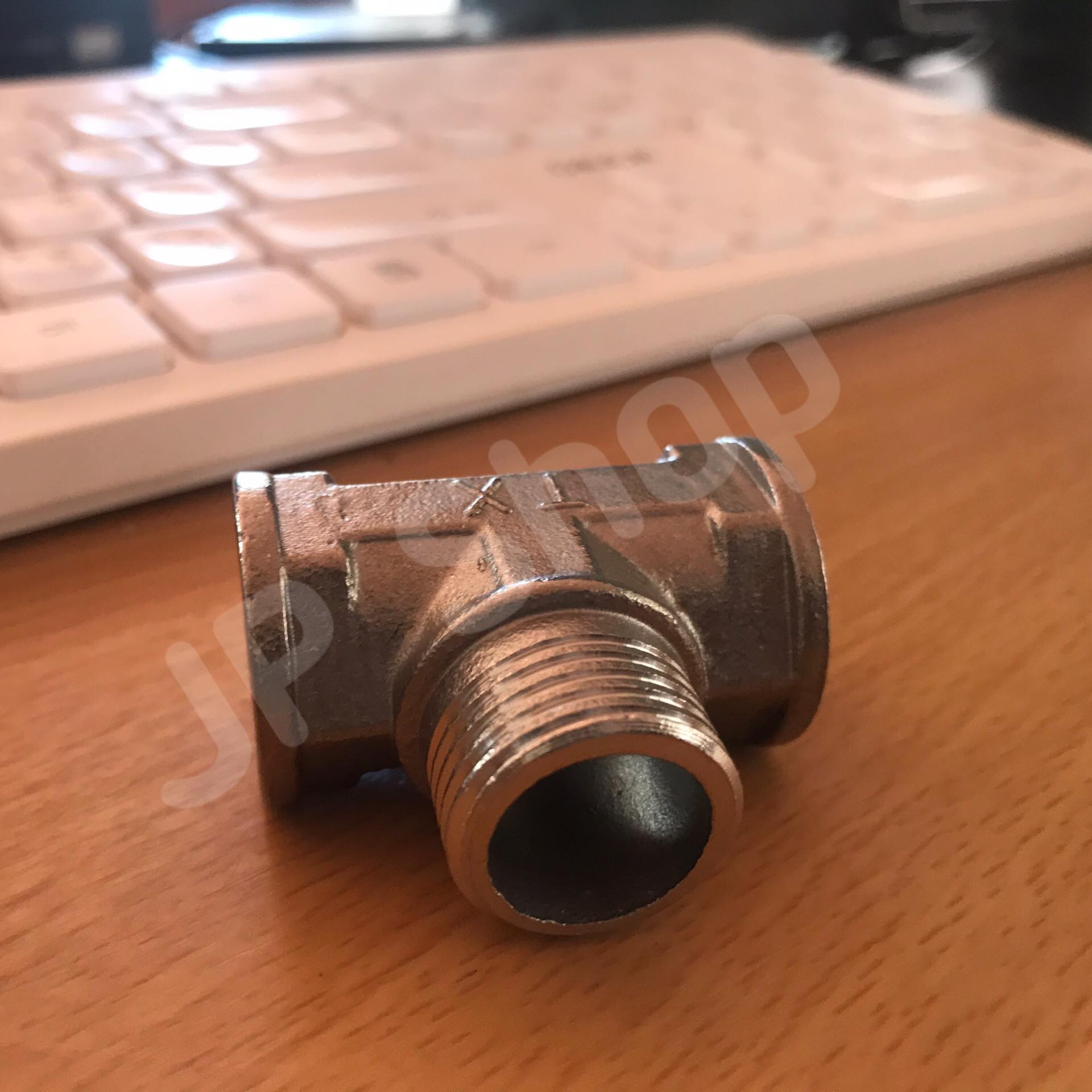 ข้อต่อสามทางสแตนเลส304 ขนาด 4 หุน ข้อต่อ สแตนเลส 4 หุน สามทาง #3354