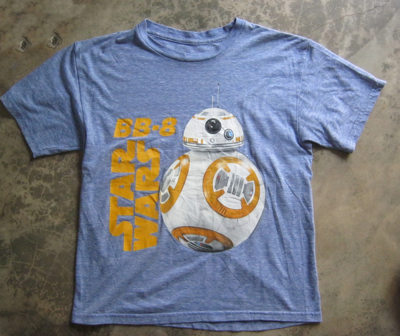 เสื้อยืด star war ขนาดเล็ก