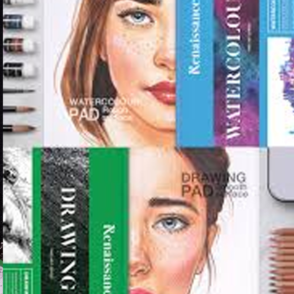 สมุดวาดรูป กระดาษวาดเขียน ผิวหยาบ ผิวเรียบ DRAWING WATARCOLOUR PAD