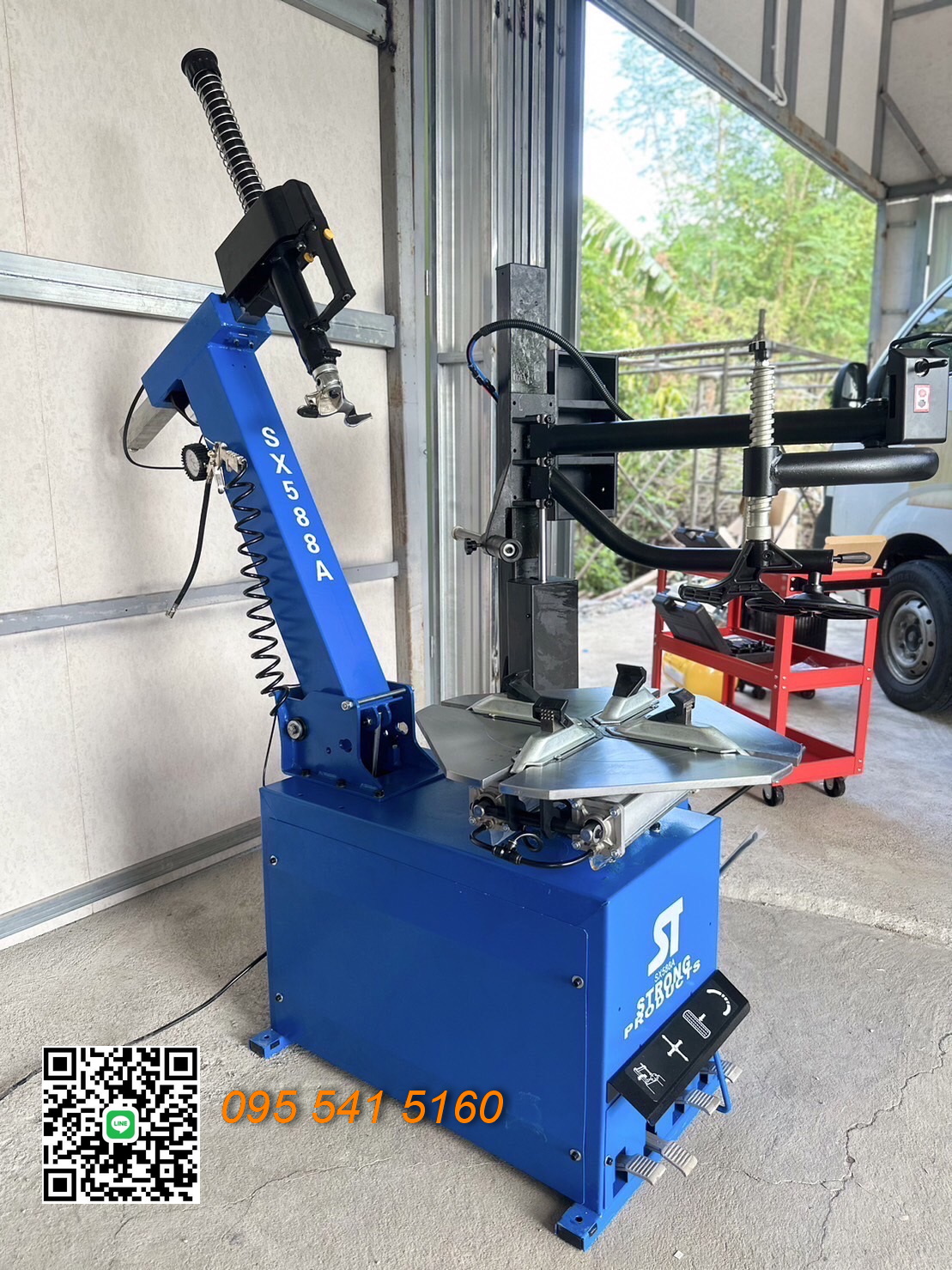 เครื่องถอดยาง ล็อคลม ST - SX588A