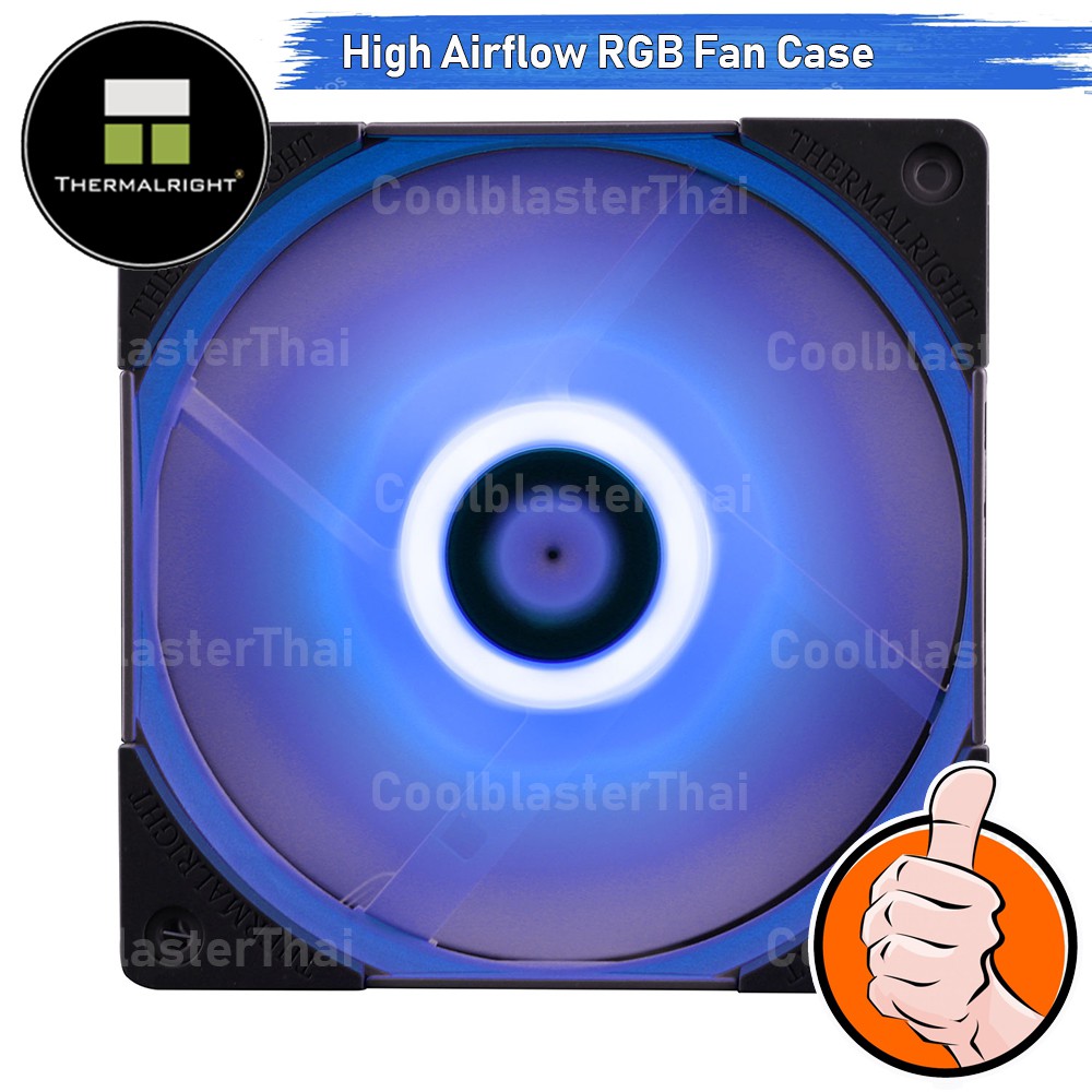[CoolBlasterThai] THERMALRIGHT TL-R12 (3 PCS)12CM (120mm) High Performance RGB Fan Case ประกัน 3 ปี