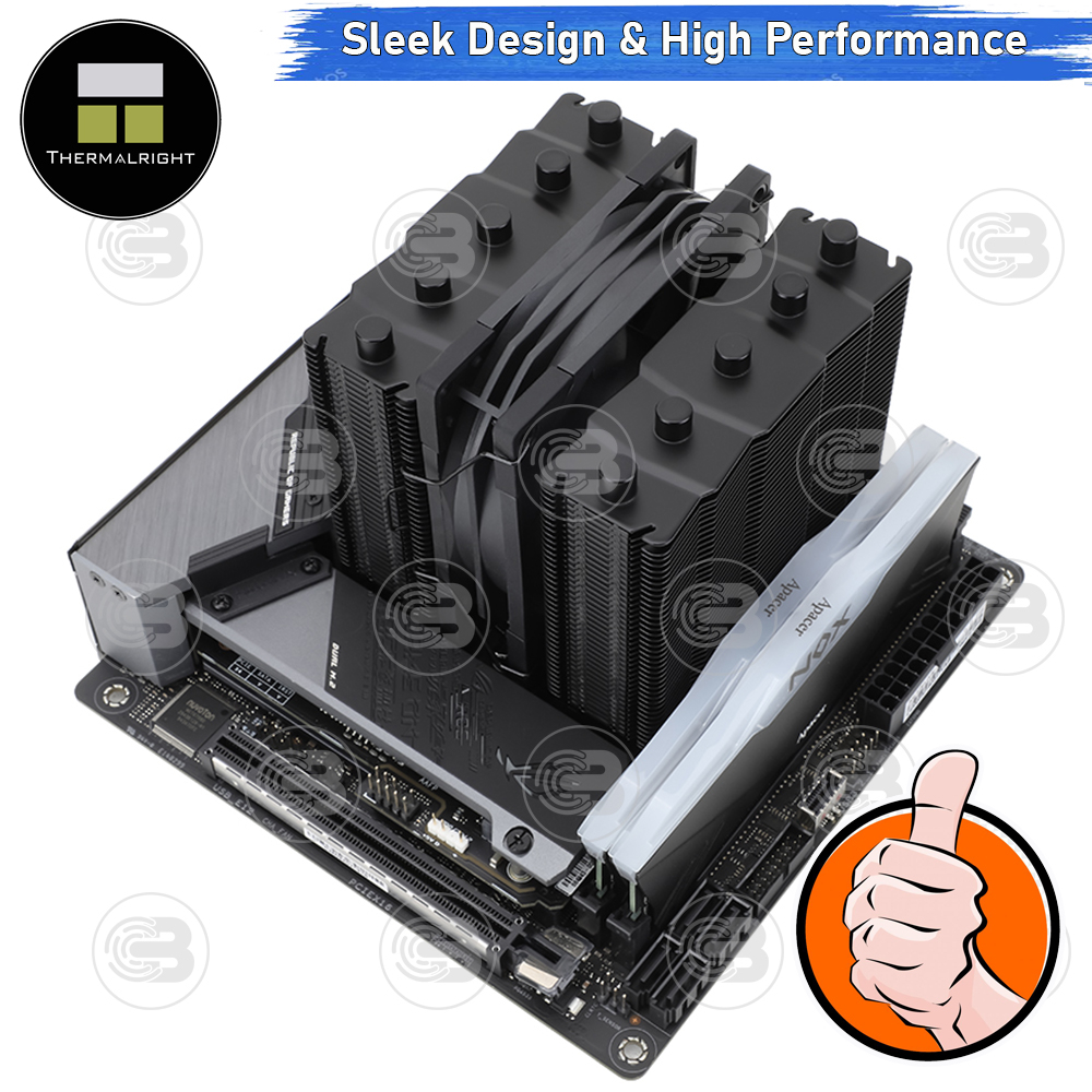 [CoolBlasterThai] Thermalright Silver Soul 110 BLACK CPU Heat Sink (AM5/LGA1851 Ready)ประกัน 5 ปี