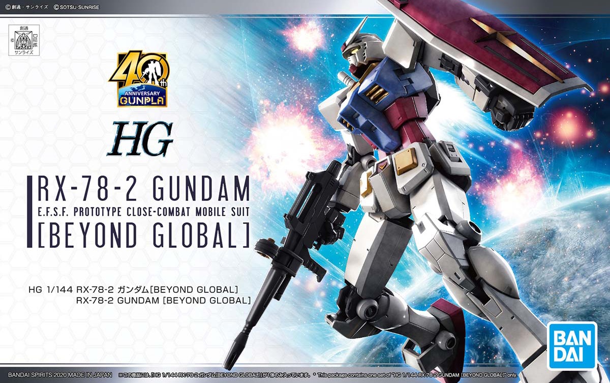 HG RX-78-2 GUNDAM (BEYOND GLOBAL)